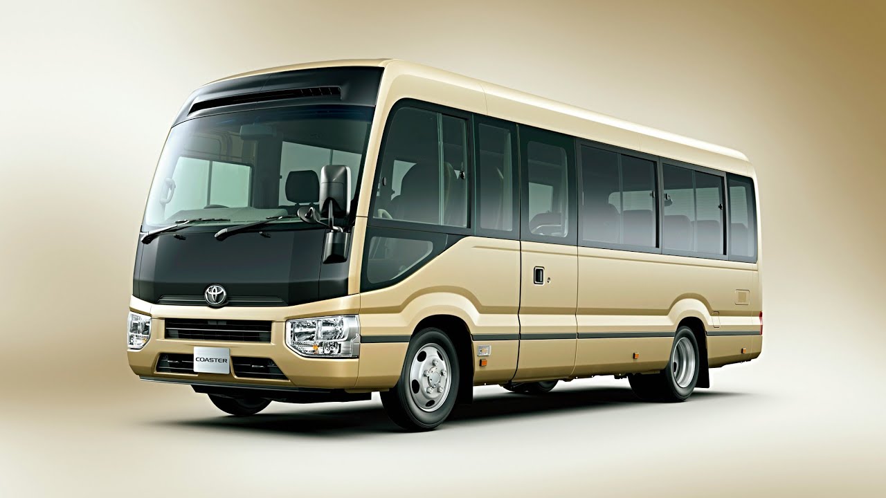 28 passenger Toyota Coaster Minibus